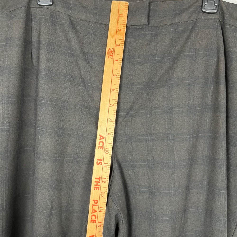 Alex Marie Women's 20W Plaid Career Dress Pants Business Casual Stretch - Picture 5 of 8